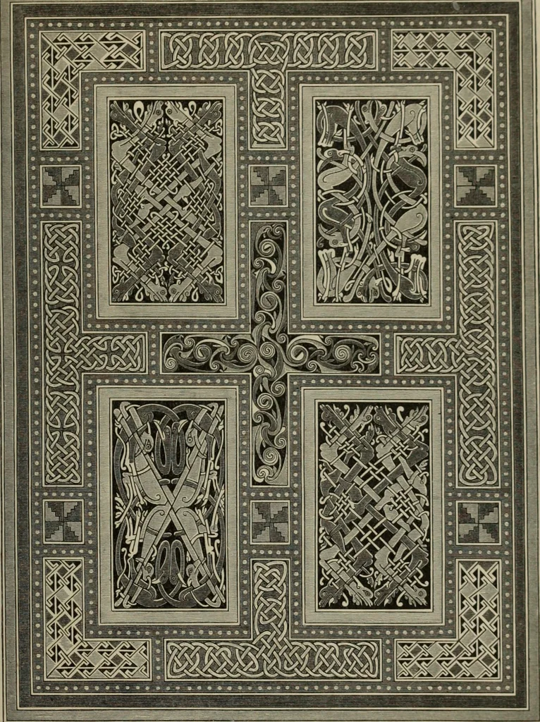 An illustration from Geschichte der deutschen Malerei, 1890, leaf 24
