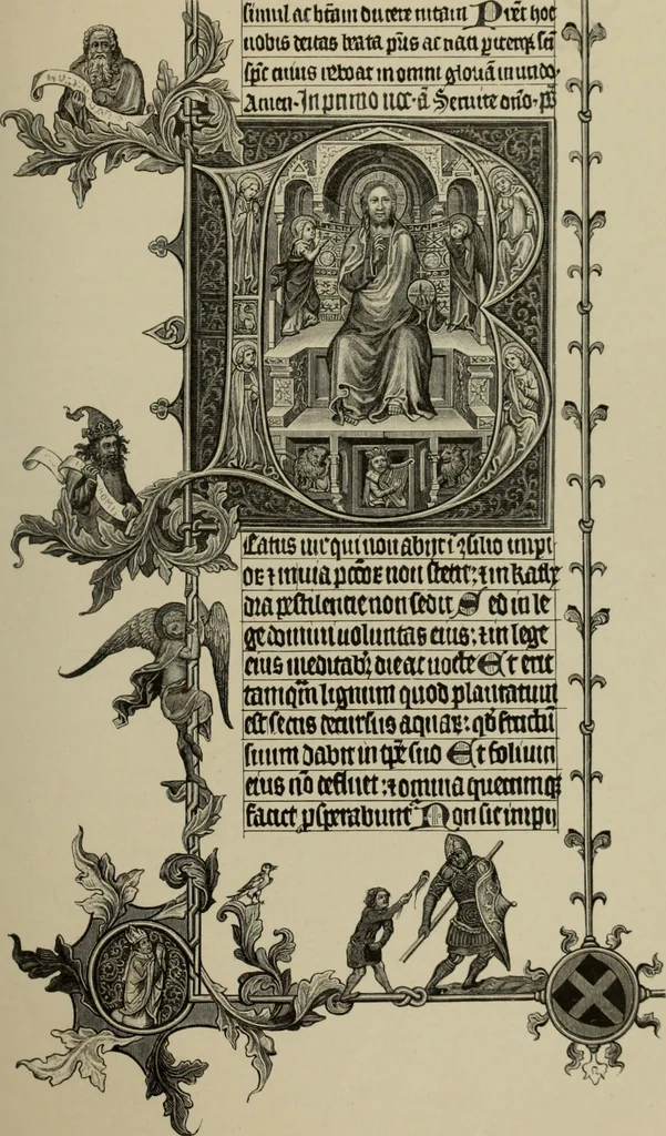 An illustration from Geschichte der deutschen Malerei, 1890, leaf 240