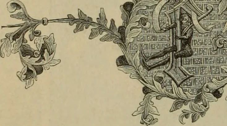 An illustration from Geschichte der deutschen Malerei, 1890, leaf 245