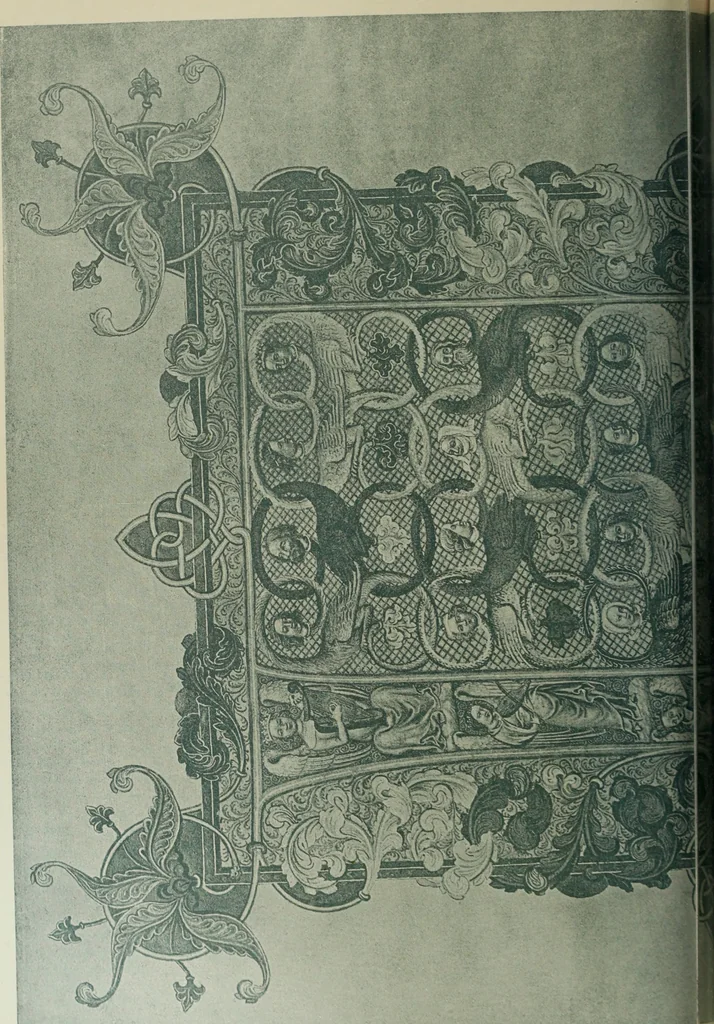 An illustration from Geschichte der deutschen Malerei, 1890, leaf 249