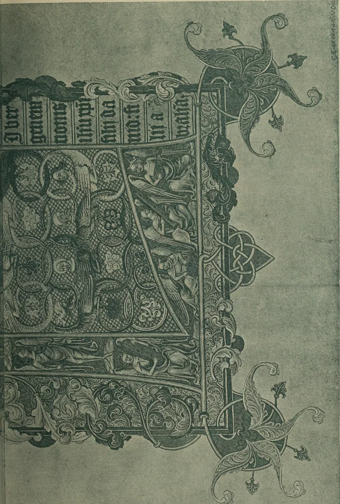 An illustration from Geschichte der deutschen Malerei, 1890, leaf 250