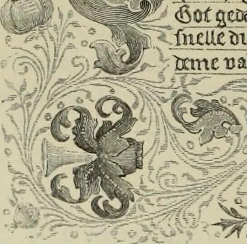 An illustration from Geschichte der deutschen Malerei, 1890, leaf 297