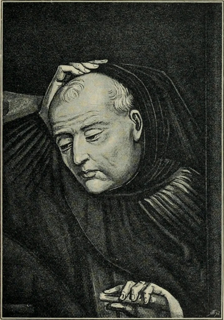 An illustration from Geschichte der deutschen Malerei, 1890, leaf 338