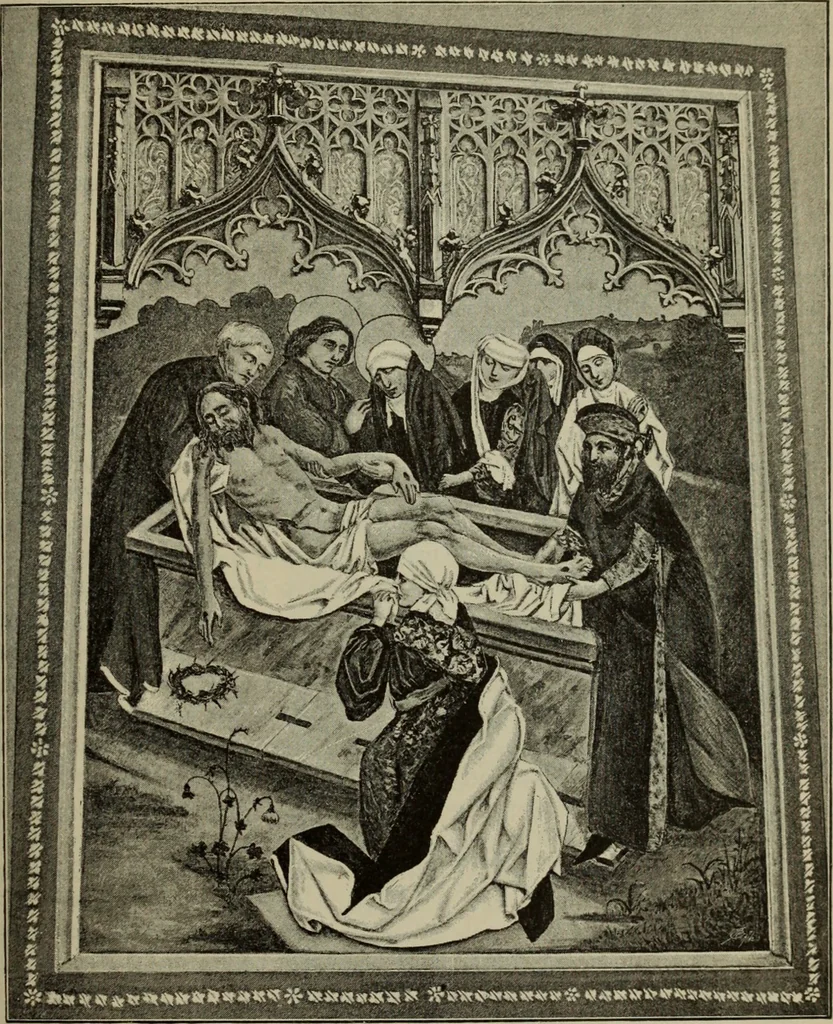 An illustration from Geschichte der deutschen Malerei, 1890, leaf 362