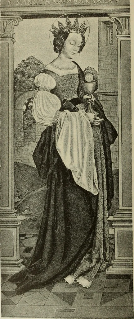 An illustration from Geschichte der deutschen Malerei, 1890, leaf 385