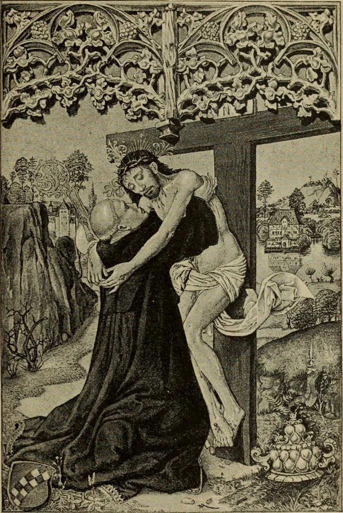 An illustration from Geschichte der deutschen Malerei, 1890, leaf 402