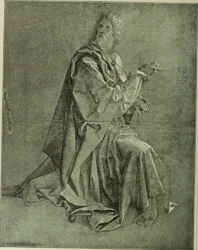 An illustration from Geschichte der deutschen Malerei, 1890, leaf 461