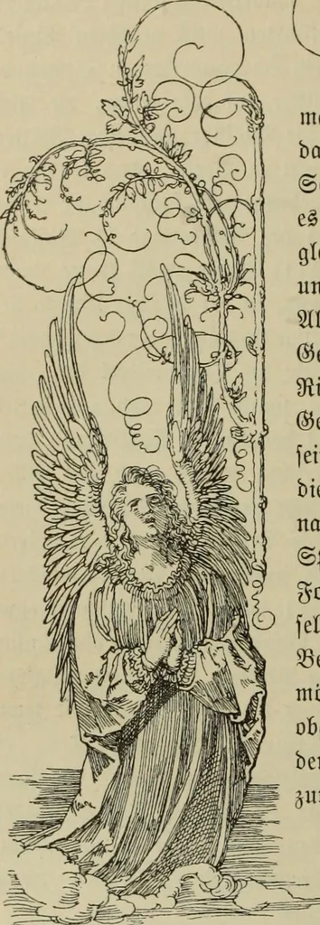 An illustration from Geschichte der deutschen Malerei, 1890, leaf 473