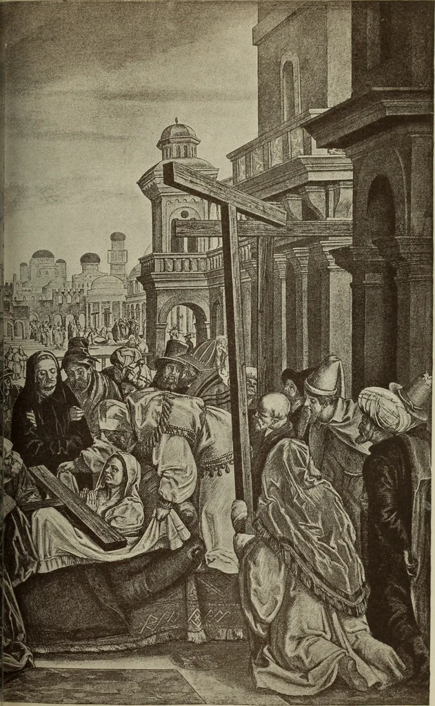 An illustration from Geschichte der deutschen Malerei, 1890, leaf 508