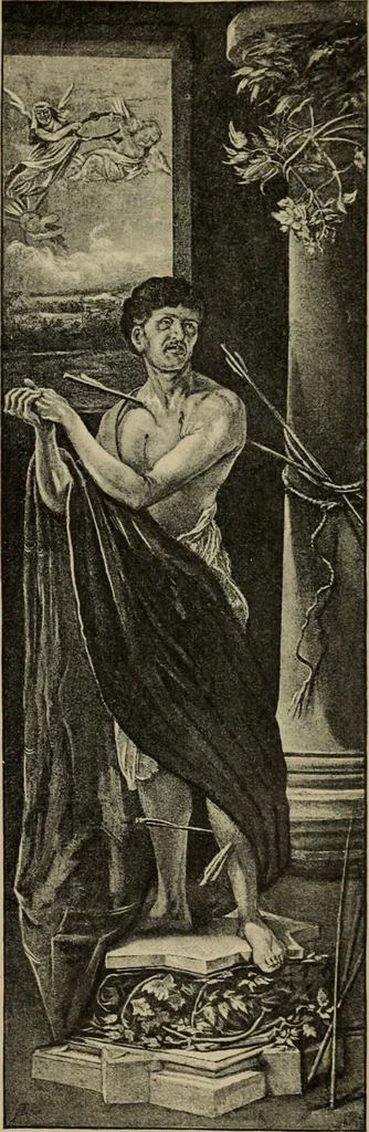 An illustration from Geschichte der deutschen Malerei, 1890, leaf 514