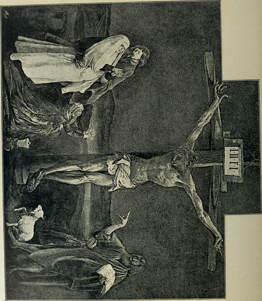 An illustration from Geschichte der deutschen Malerei, 1890, leaf 517