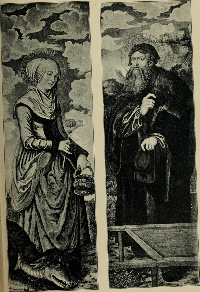 An illustration from Geschichte der deutschen Malerei, 1890, leaf 528