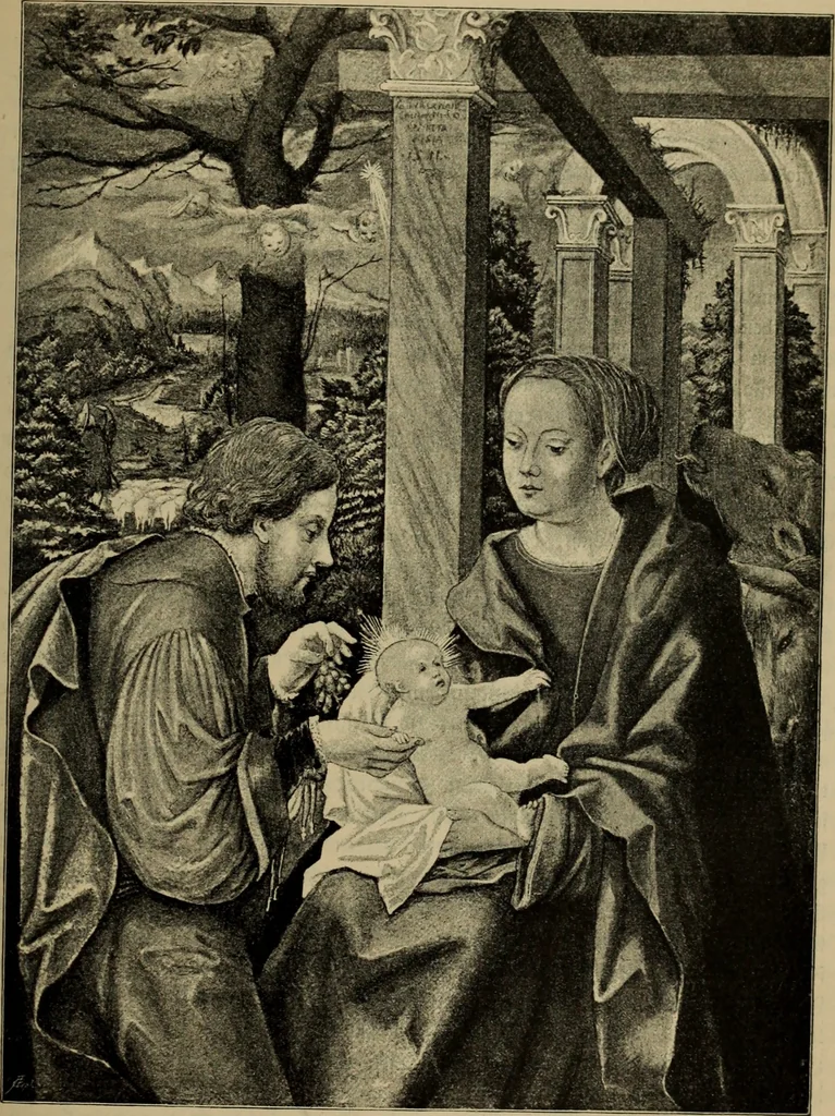 An illustration from Geschichte der deutschen Malerei, 1890, leaf 562