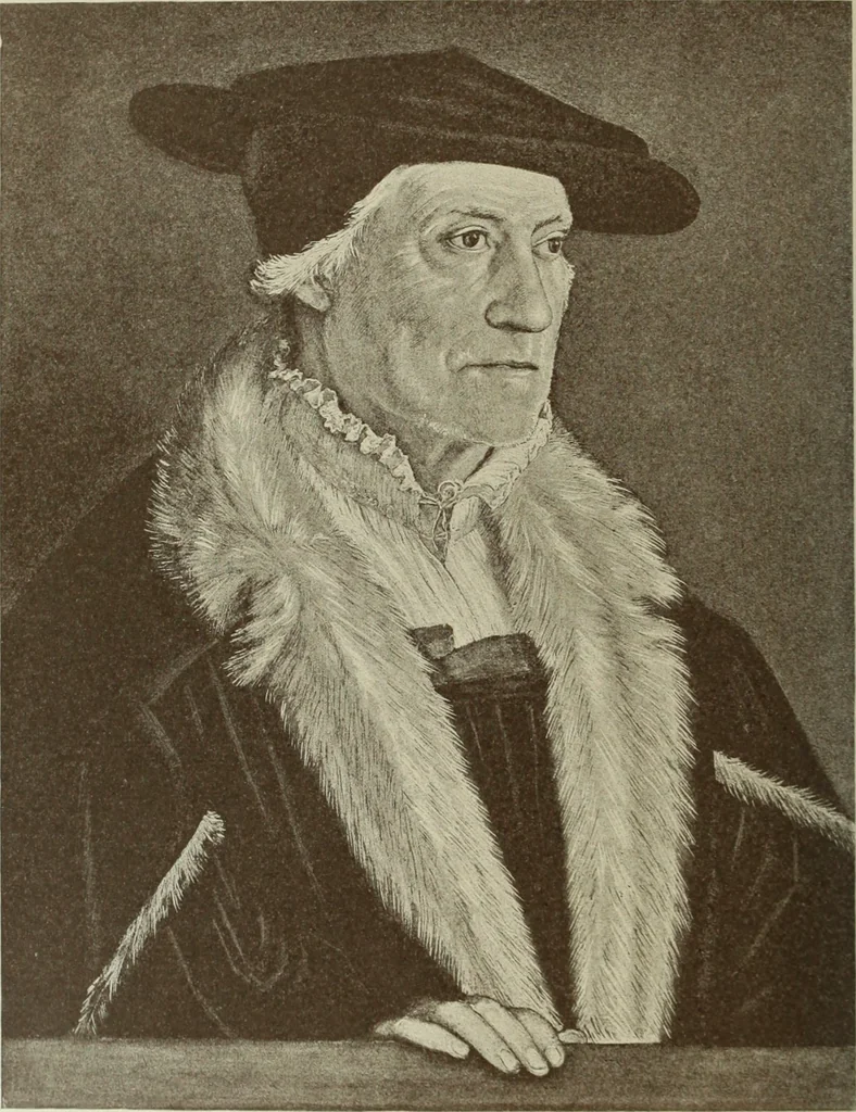 An illustration from Geschichte der deutschen Malerei, 1890, leaf 569