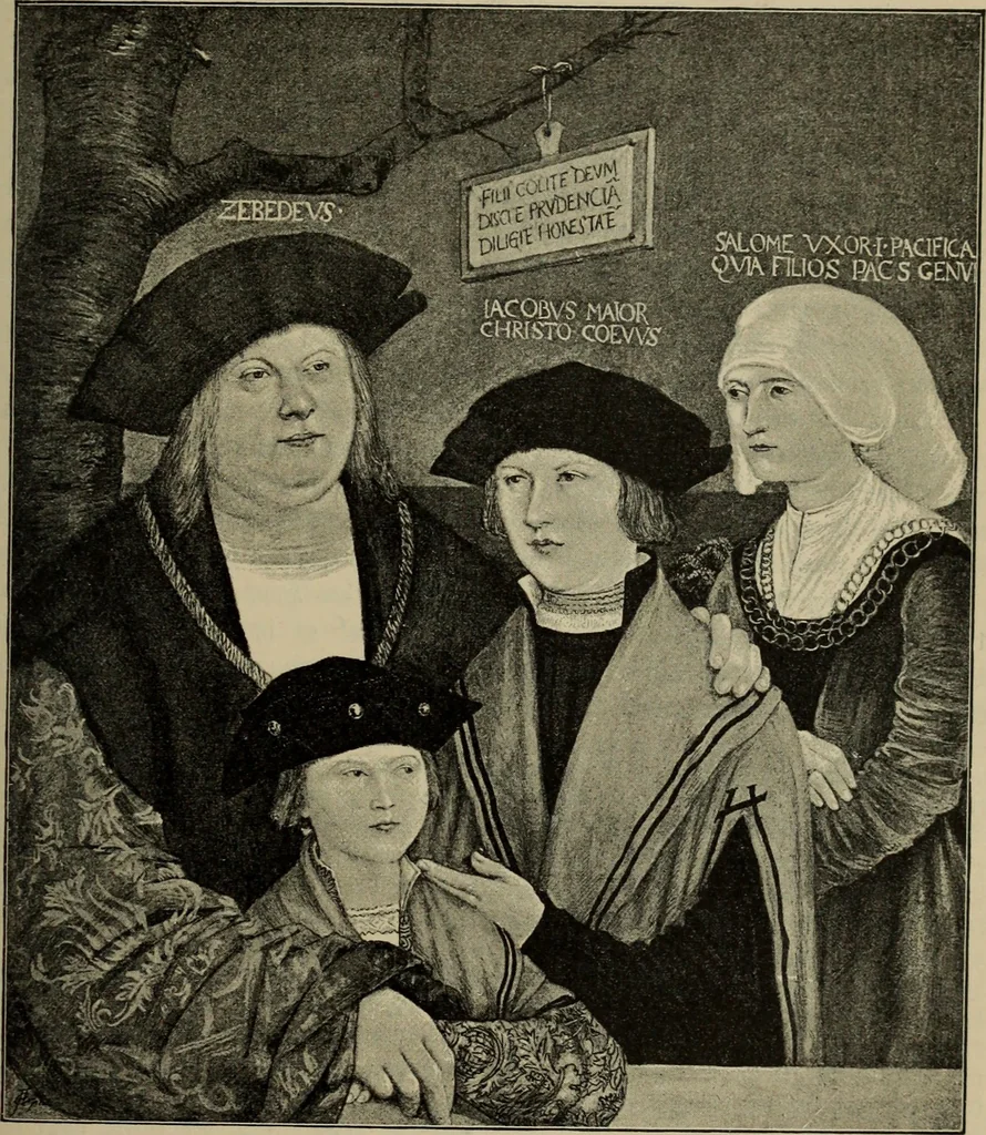 An illustration from Geschichte der deutschen Malerei, 1890, leaf 582