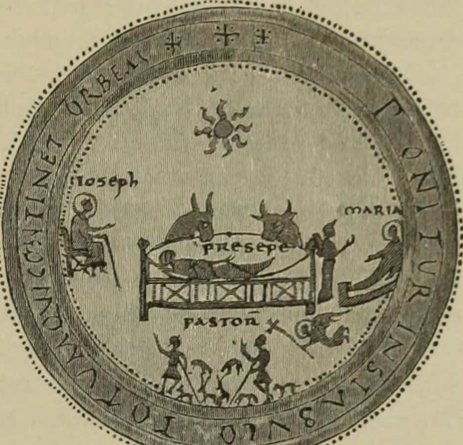 An illustration from Geschichte der deutschen Malerei, 1890, leaf 60