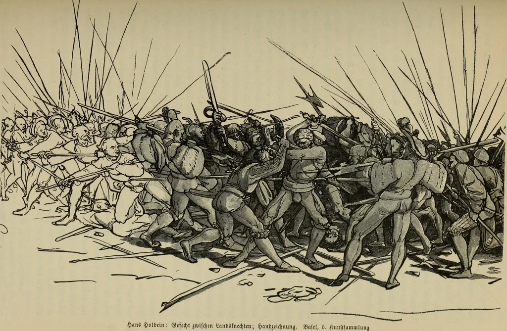 An illustration from Geschichte der deutschen Malerei, 1890, leaf 602