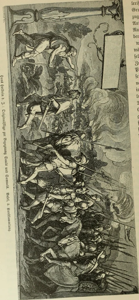 An illustration from Geschichte der deutschen Malerei, 1890, leaf 607