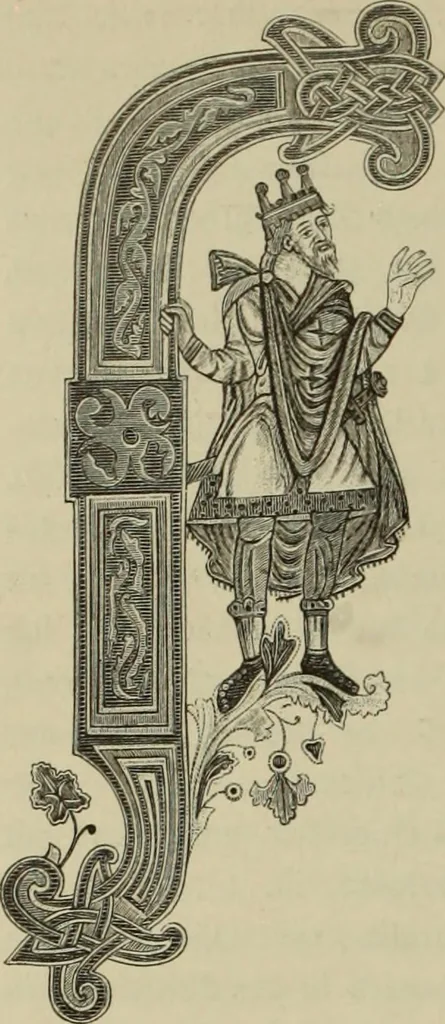 An illustration from Geschichte der deutschen Malerei, 1890, leaf 63