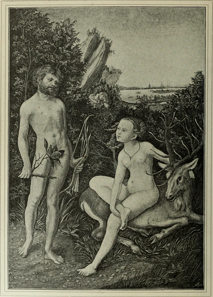 An illustration from Geschichte der deutschen Malerei, 1890, leaf 665