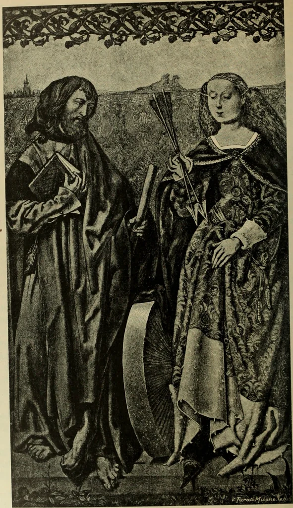An illustration from Geschichte der deutschen Malerei, 1890, leaf 693