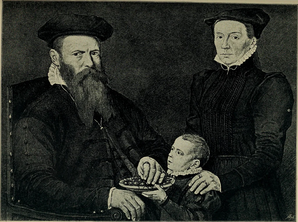 An illustration from Geschichte der deutschen Malerei, 1890, leaf 722