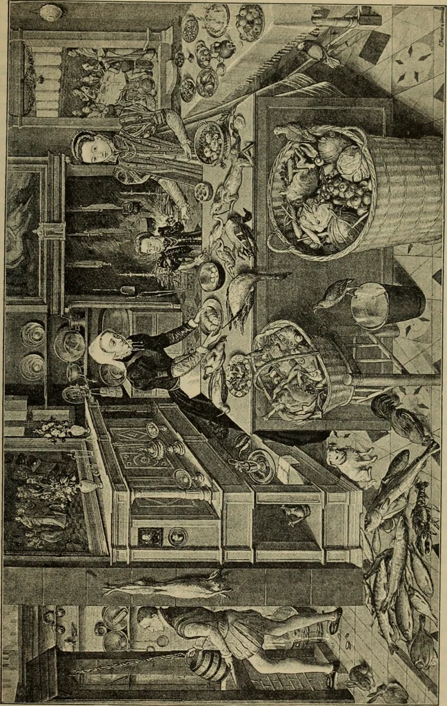 An illustration from Geschichte der deutschen Malerei, 1890, leaf 728
