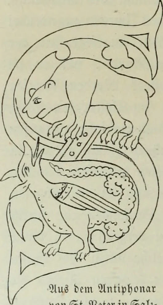 An illustration from Geschichte der deutschen Malerei, 1890, leaf 73