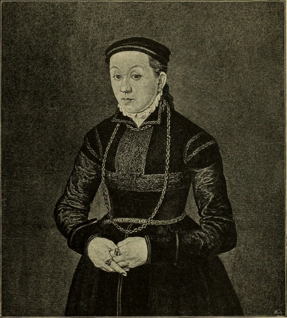 An illustration from Geschichte der deutschen Malerei, 1890, leaf 740