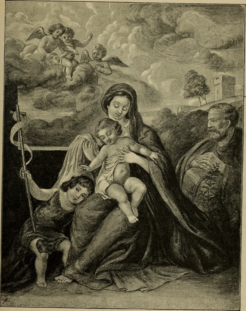 An illustration from Geschichte der deutschen Malerei, 1890, leaf 748