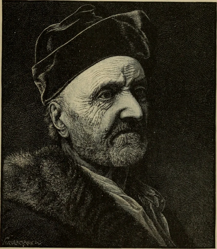 An illustration from Geschichte der deutschen Malerei, 1890, leaf 752