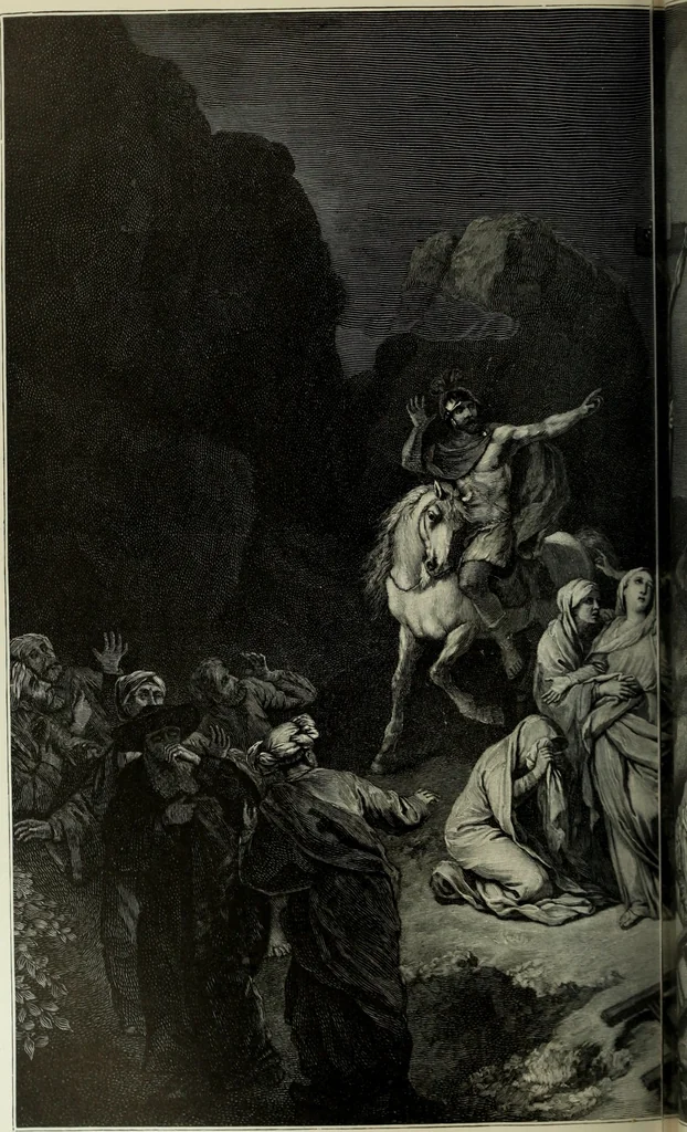An illustration from Geschichte der deutschen Malerei, 1890, leaf 755