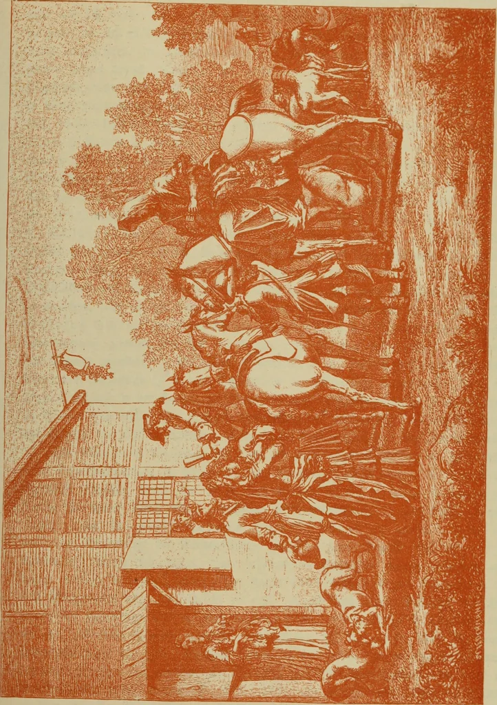 An illustration from Geschichte der deutschen Malerei, 1890, leaf 760