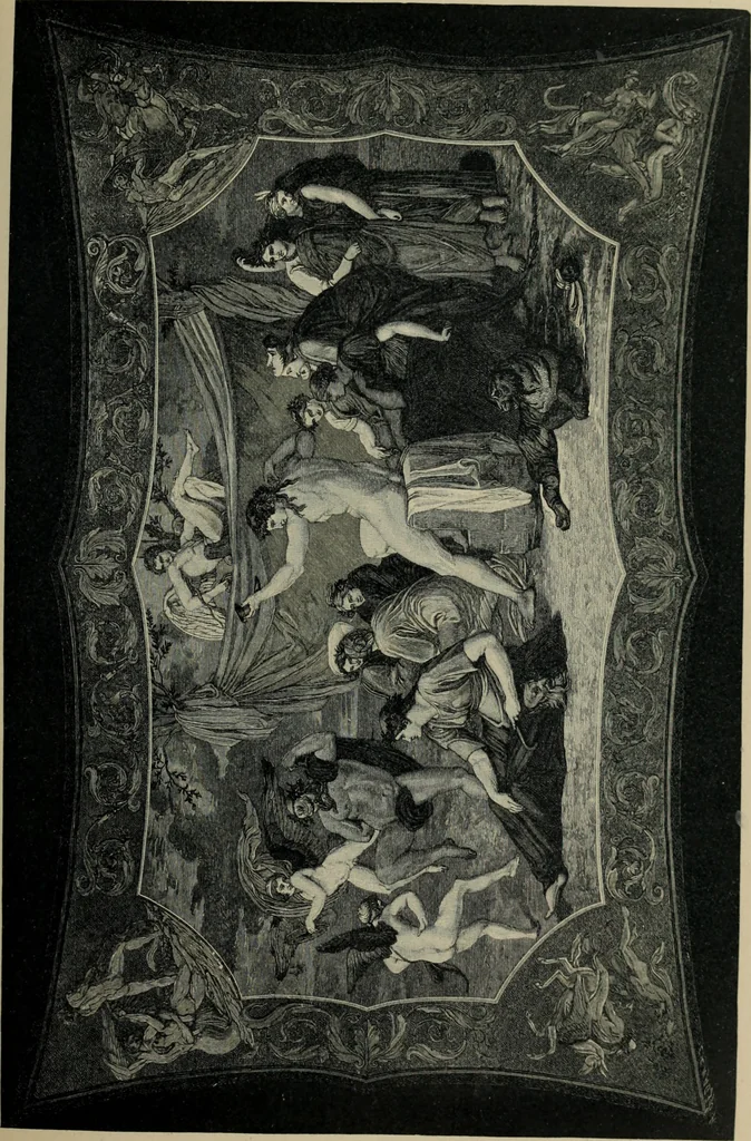An illustration from Geschichte der deutschen Malerei, 1890, leaf 796