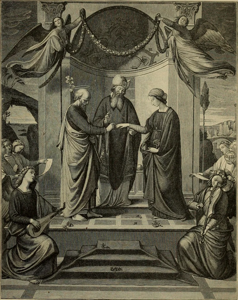 An illustration from Geschichte der deutschen Malerei, 1890, leaf 810