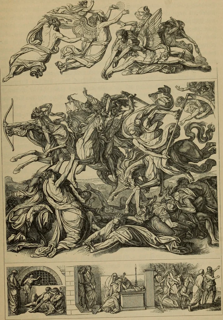 An illustration from Geschichte der deutschen Malerei, 1890, leaf 818