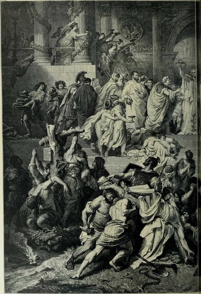 An illustration from Geschichte der deutschen Malerei, 1890, leaf 823