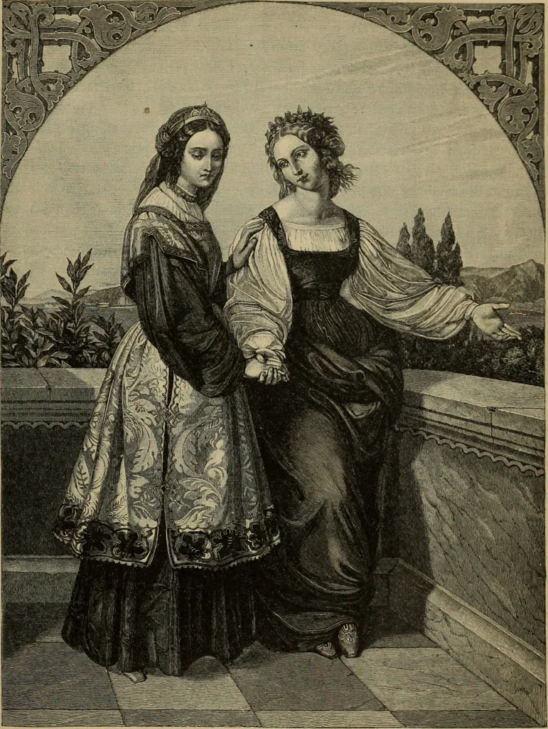 An illustration from Geschichte der deutschen Malerei, 1890, leaf 826