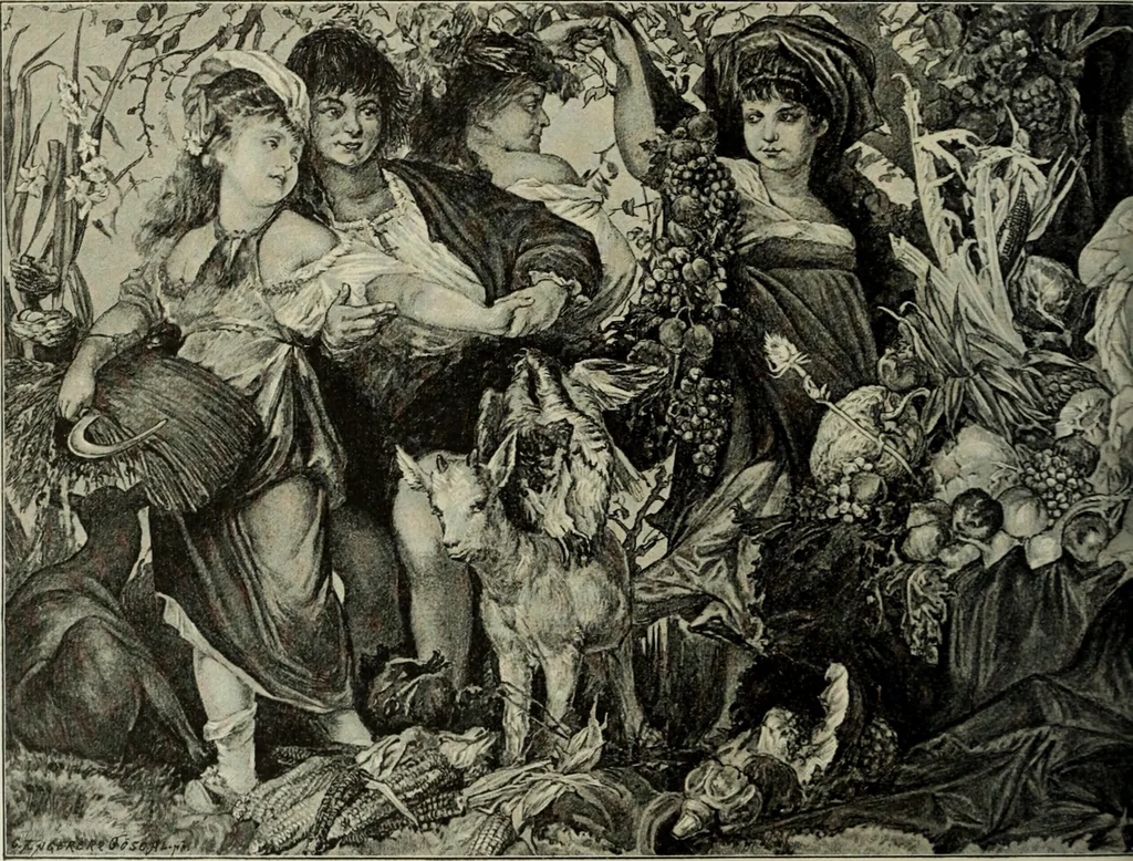 An illustration from Geschichte der deutschen Malerei, 1890, leaf 839