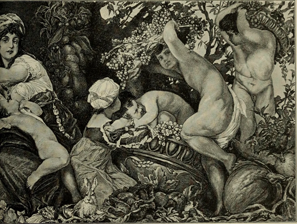 An illustration from Geschichte der deutschen Malerei, 1890, leaf 840