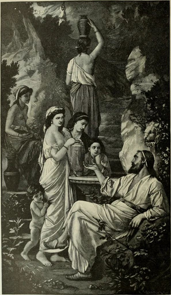 An illustration from Geschichte der deutschen Malerei, 1890, leaf 845
