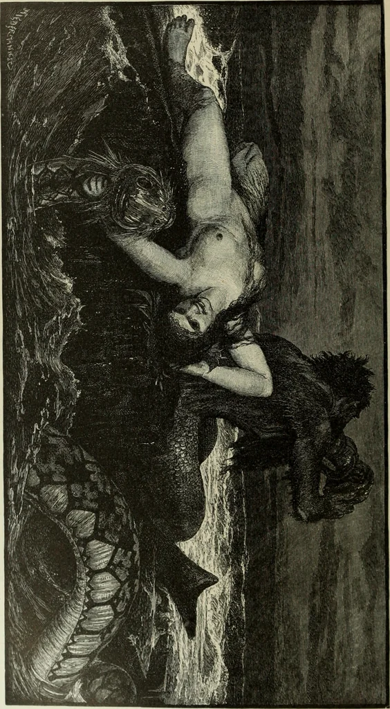 An illustration from Geschichte der deutschen Malerei, 1890, leaf 849