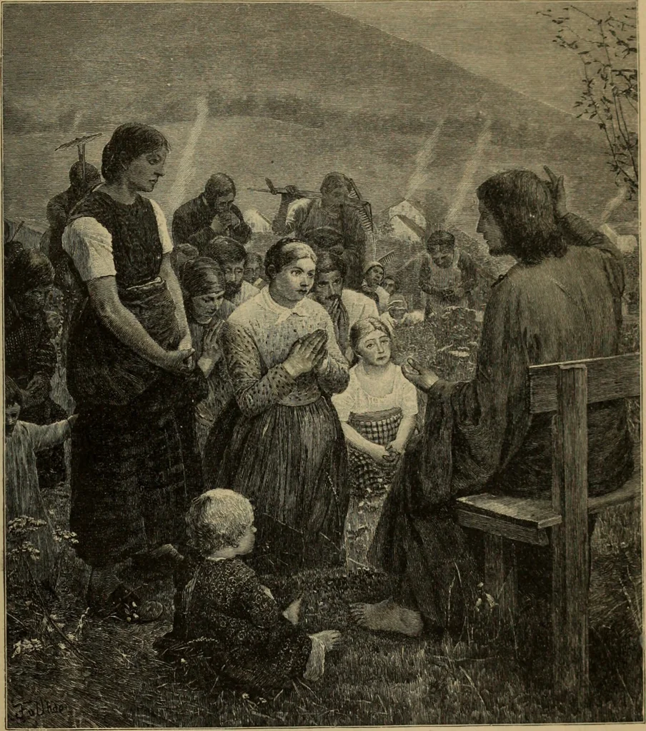 An illustration from Geschichte der deutschen Malerei, 1890, leaf 854