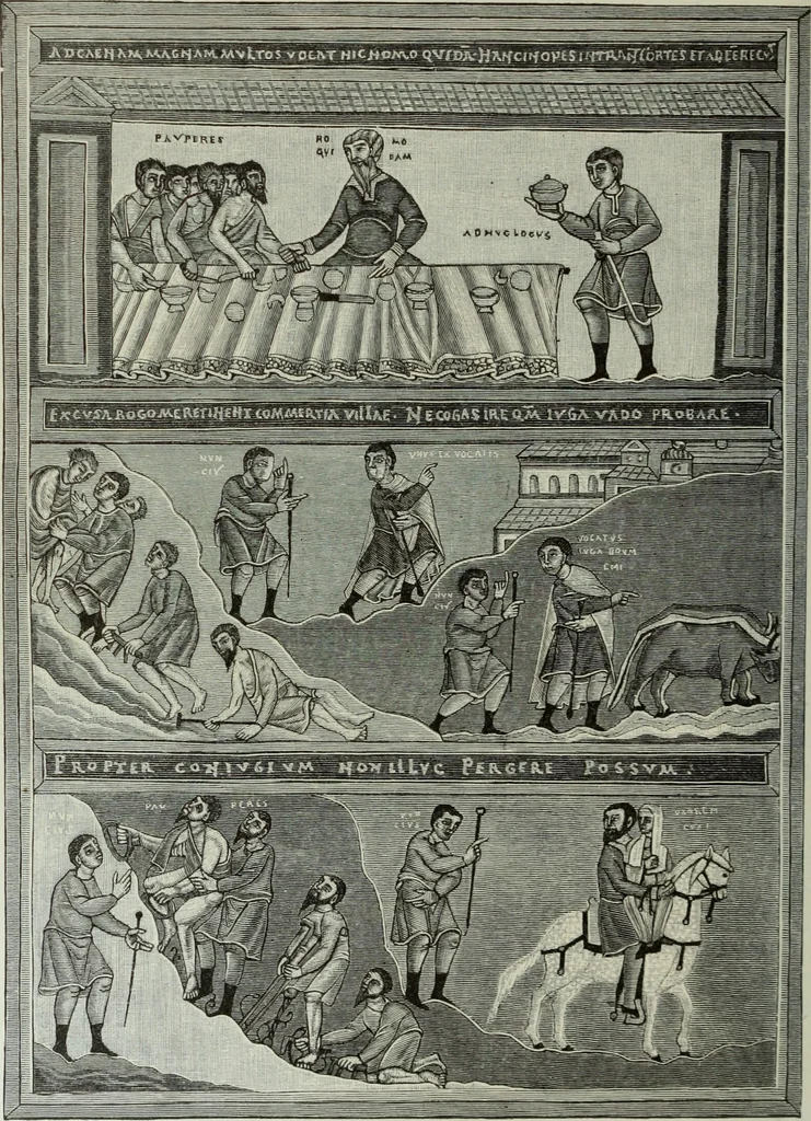 An illustration from Geschichte der deutschen Malerei, 1890, leaf 89