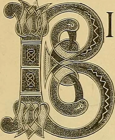 An illustration from Geschichte der karolingischen Malerei : ihr Bilderkreis and seine Quellen, 1894, leaf 111