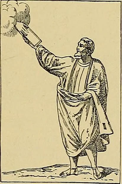An illustration from Geschichte der karolingischen Malerei : ihr Bilderkreis and seine Quellen, 1894, leaf 131