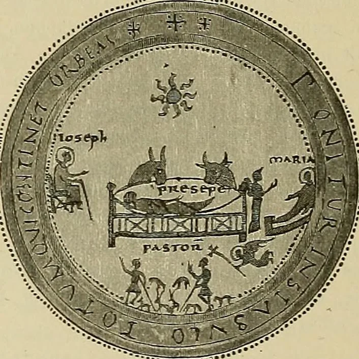 An illustration from Geschichte der karolingischen Malerei : ihr Bilderkreis and seine Quellen, 1894, leaf 162