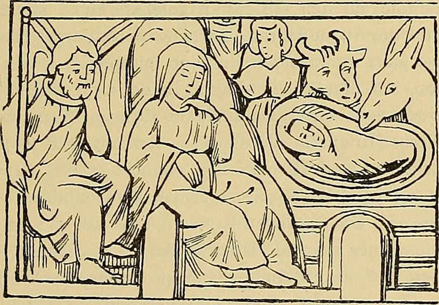 An illustration from Geschichte der karolingischen Malerei : ihr Bilderkreis and seine Quellen, 1894, leaf 163
