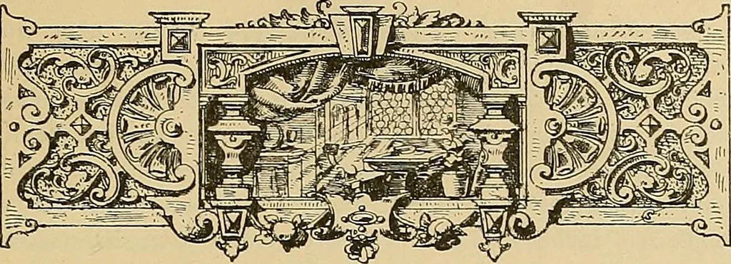 An illustration from Geschichte der karolingischen Malerei : ihr Bilderkreis and seine Quellen, 1894, leaf 17