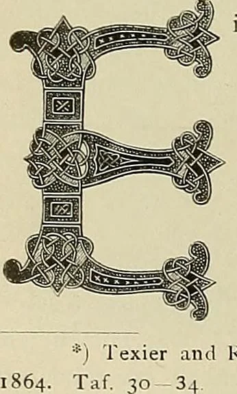 An illustration from Geschichte der karolingischen Malerei : ihr Bilderkreis and seine Quellen, 1894, leaf 274